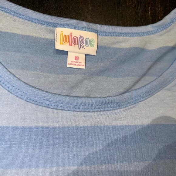 Blue Striped Layering Top  - New with Tags - Medium - Picture 2 of 2